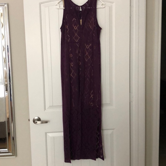 Purple Maxi Dress - Picture 2 of 4
